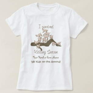 T-shirt CHÈTES J'ai survécu à la saison de l'enlèvement