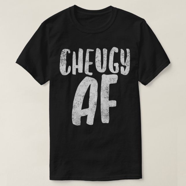 T-shirt Cheugy AF Millennial Gen Z Mode (Design devant)