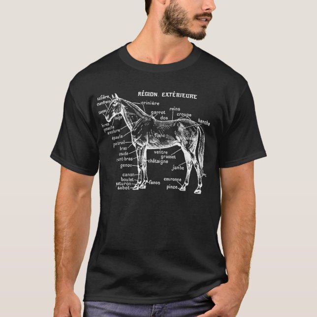 T-shirt Cheval (Devant)