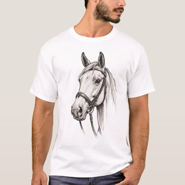 T-shirt Cheval (Devant)