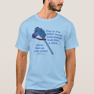 T-shirt Cheval à bâche