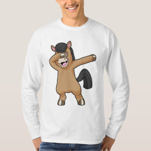 T-shirt Cheval à Hip hop Dance Dab