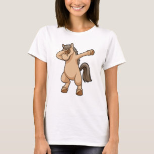 T-shirt Cheval à Hip hop Dance Dab