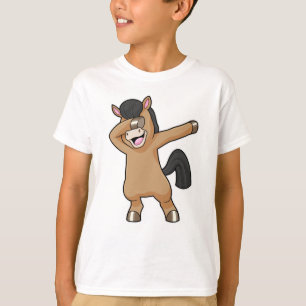 T-shirt Cheval à Hip hop Dance Dab