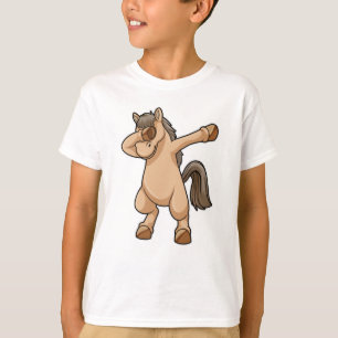 T-shirt Cheval à Hip hop Dance Dab