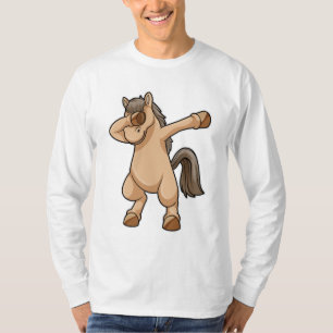 T-shirt Cheval à Hip hop Dance Dab