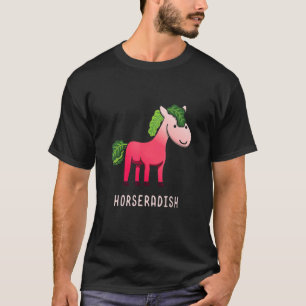 T-shirt Cheval Animal Élevage Raifort Légume