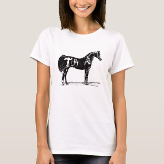 T-shirt cheval arabe