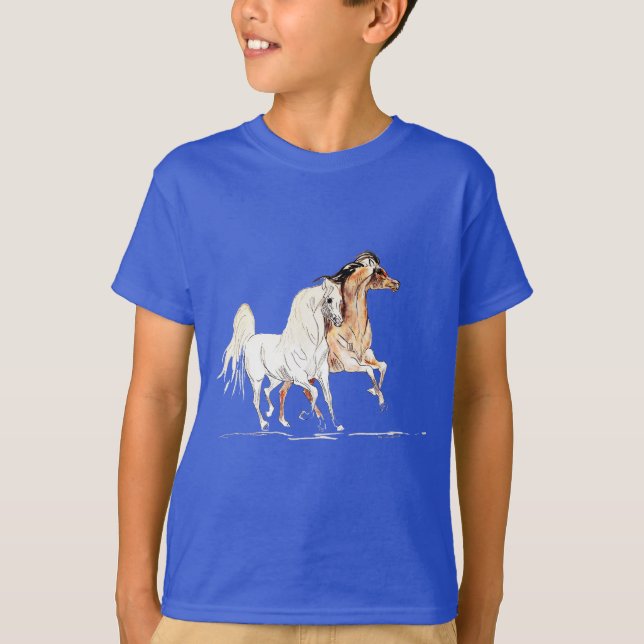 T-shirt Cheval Arabe TR (Devant)