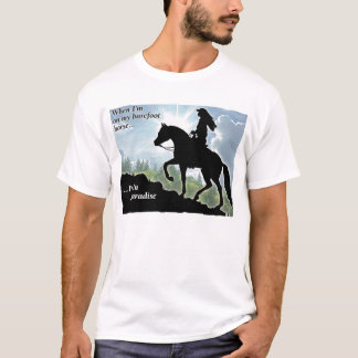 T-shirt Cheval aux pieds nus