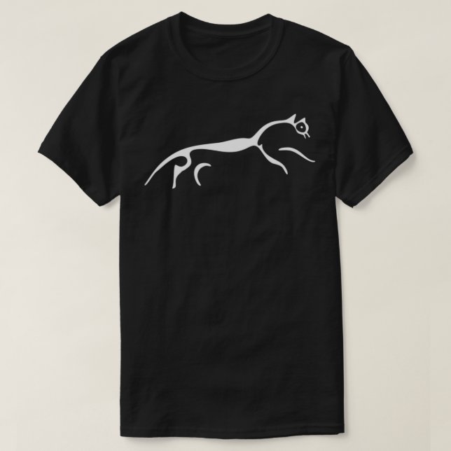 T-shirt Cheval blanc d'Uffington (Design devant)