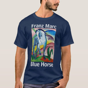 T-shirt Cheval bleu de Franz Marc