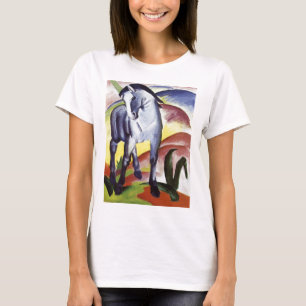 T-shirt Cheval bleu I par Franz Marc