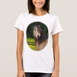 T-shirt Cheval buckskin