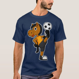T-shirt Cheval comme joueur avec balle 2