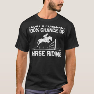 T-shirt Cheval cool Équitation Pour Hommes Femmes Équitati