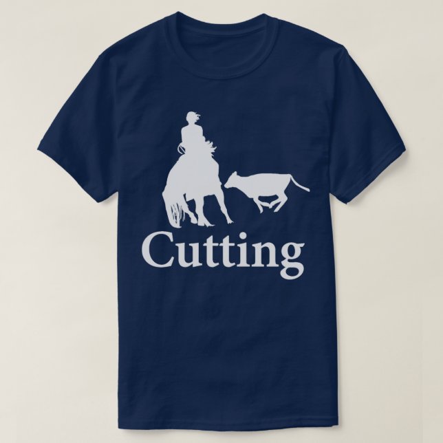 T-shirt Cheval coupant (Design devant)