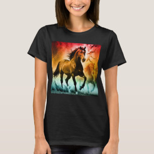 T-shirt Cheval courant