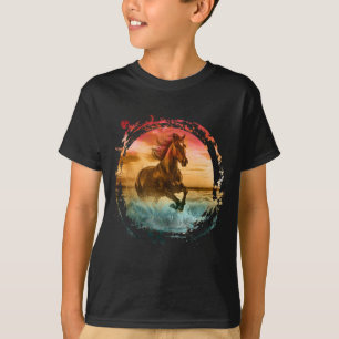T-SHIRT CHEVAL COURANT EN SAISON