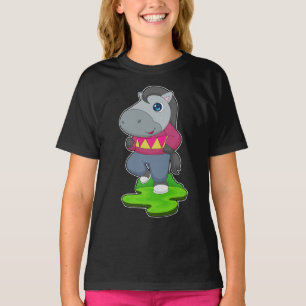 T-shirt Cheval Coureur Sport
