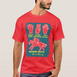 T-shirt Cheval Course Jockey Cadeau