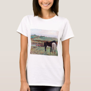 T-shirt Cheval dans une prairie, Edgar Degas