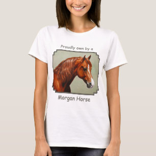 T-shirt Cheval de châtaignes Morgan