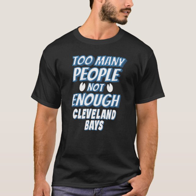 T-shirt Cheval de Cleveland Bay (Devant)