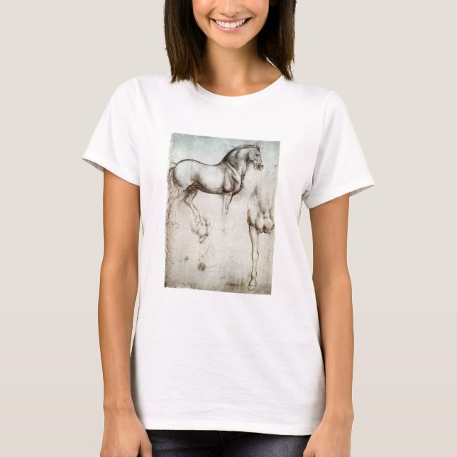 T-shirt Cheval de da Vinci (Devant)