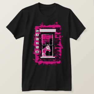 T-shirt cheval de fenêtre