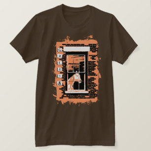T-shirt cheval de fenêtre
