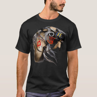 T-shirt Cheval de guerre long manche