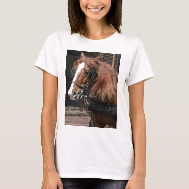 T-shirt Cheval de trait (Devant)