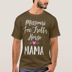 T-shirt Cheval de Trotter Missouri Fox Mama 1