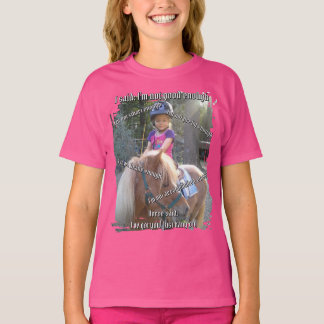T-shirt Cheval dit que je suis assez