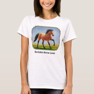 T-shirt Cheval en peau de boule sauvage
