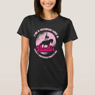 T-shirt Cheval Equestre Voûte Vaulter Équitation