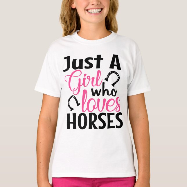 T-shirt Cheval Equestriy Country Western Horseback (Devant)