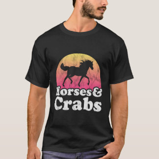 T-shirt Cheval Et Crabe Ou Cheval Crabes