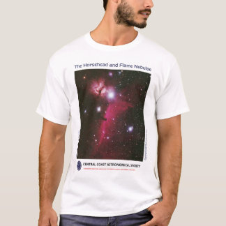 T-shirt Cheval et flamme - La Chemise frontale Lee Coombs