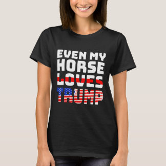 T-shirt Cheval Évasion parce que même Montrer Jumpers Beso