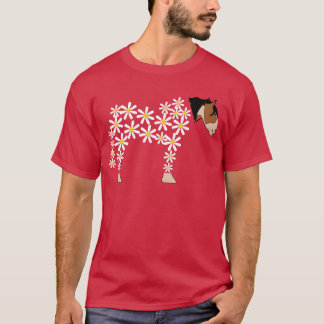 T-shirt Cheval Fait De Daisy Chevaux garçon