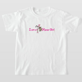 T-shirt Cheval fille