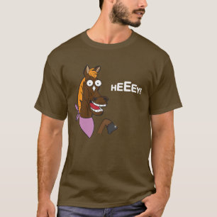 T-shirt Cheval gai (texte blanc)