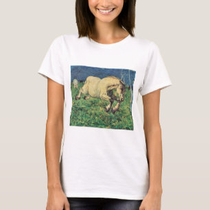 T-shirt Cheval galopant de Giovanni Segantini, Art Vintage