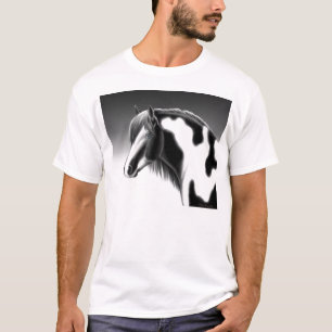 T-shirt Cheval gitan de peinture de Vanner