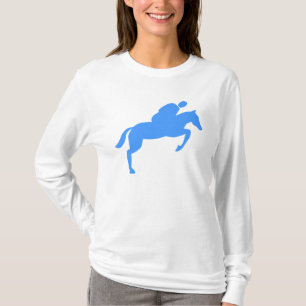 T-shirt Cheval Jumping - Bébé Bleu
