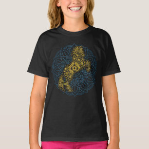 T-shirt Cheval Lover équitation équitation Mandala Horse