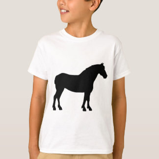T-shirt Cheval (noir)