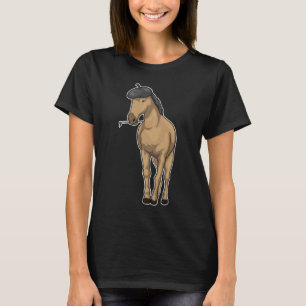 T-shirt Cheval Peintre pinceau